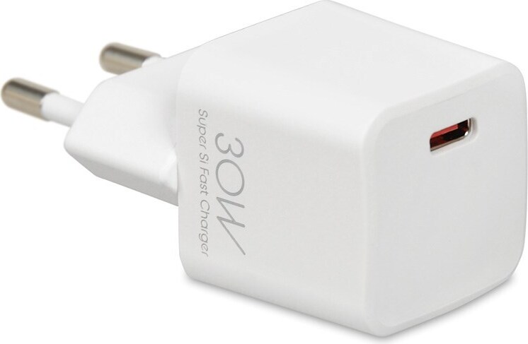 Cestovná nabíjačka I-BOX C-38 PD30W, biela