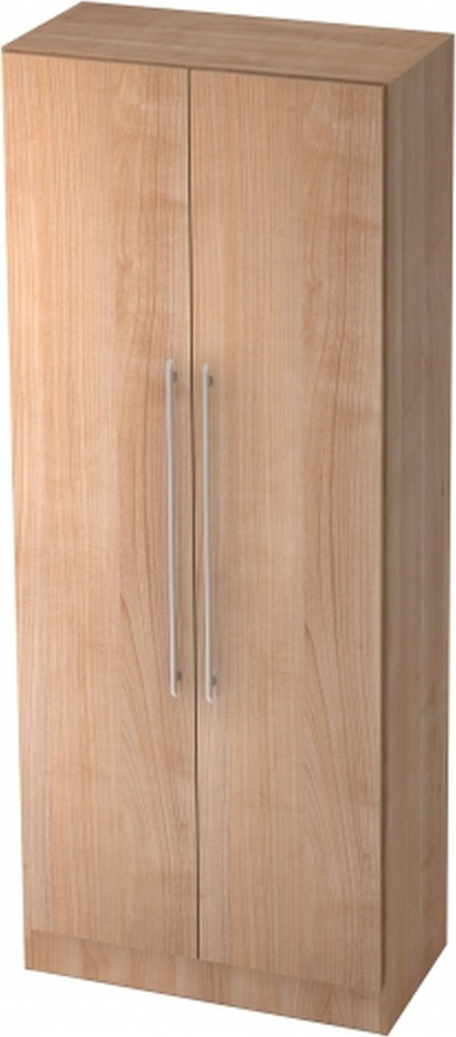 Hammerbacher Garderobenschrank Solid 5OH BxTxH 80x42x200,4cm Griff RE Nussbaum/Nussbaum 7200/N/N/RE