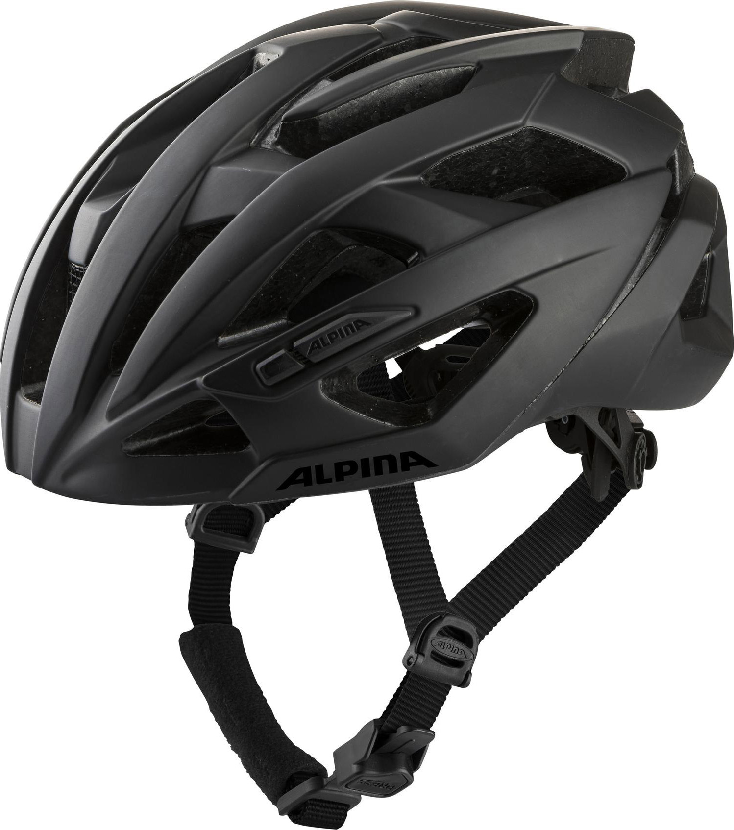 Fahrradhelm Alpina Valparola schwarz matt, Gr.58-63cm A9721333
