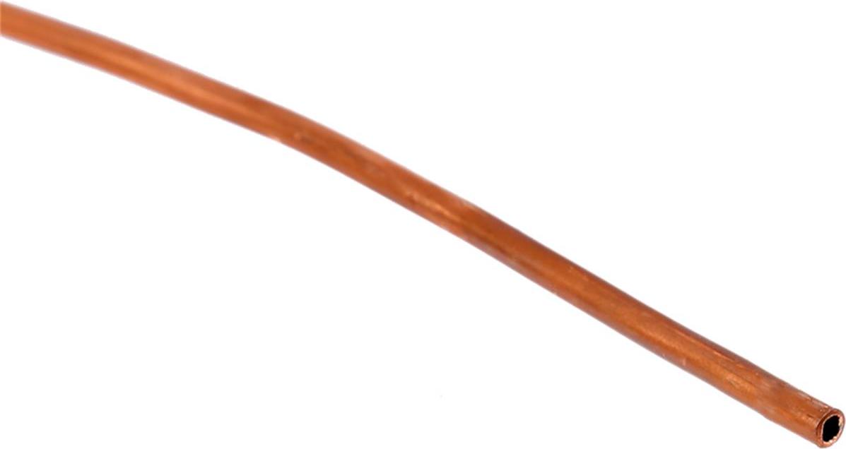 TWO TREES 2 m weiches Kupferrohr, Außendurchmesser 4 mm x Innendurchmesser 3 mm, für Kälteanlagen