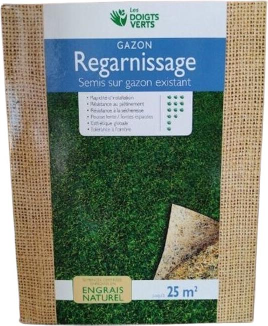 Les doigts verts Rasenregenerierung. Angereichert 500g