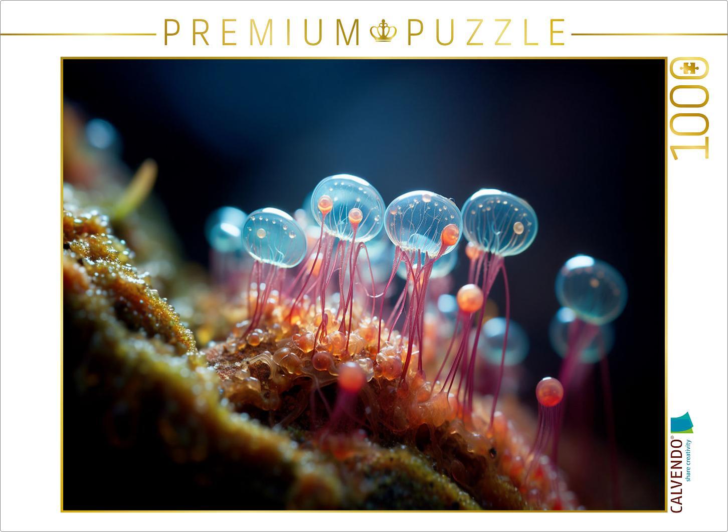 Calvendo Gläserne Pilze - Mikroorganismen - Foto-Puzzle', 1000 Teile, 1000 Stück(e), Stadt