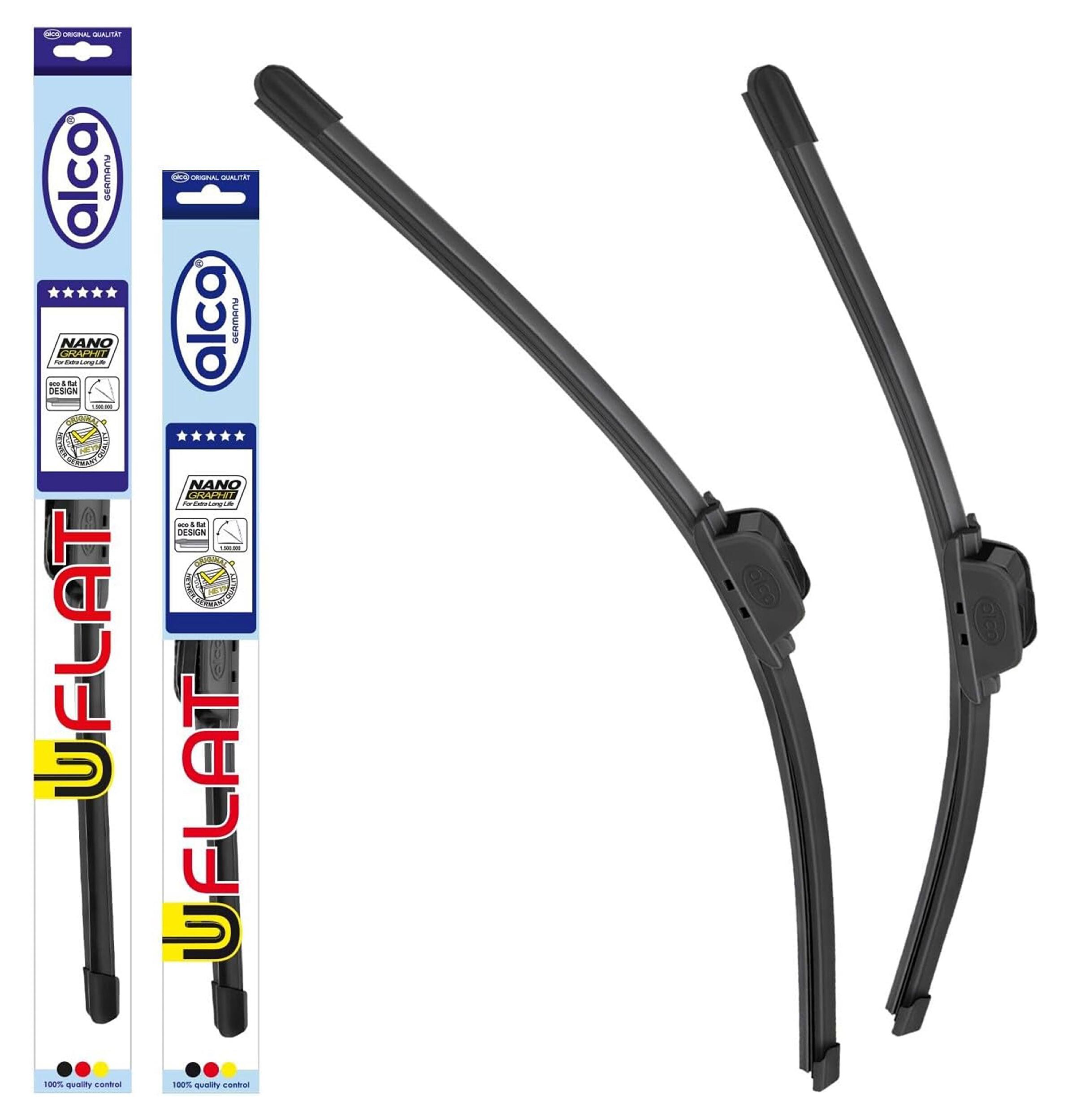 alca® Scheibenwischer ideal für GREAT WALL FENGJUN 7 | WINGLE 7 (01.2018 - 12.2022) U-FLAT Flachbalkenwischer