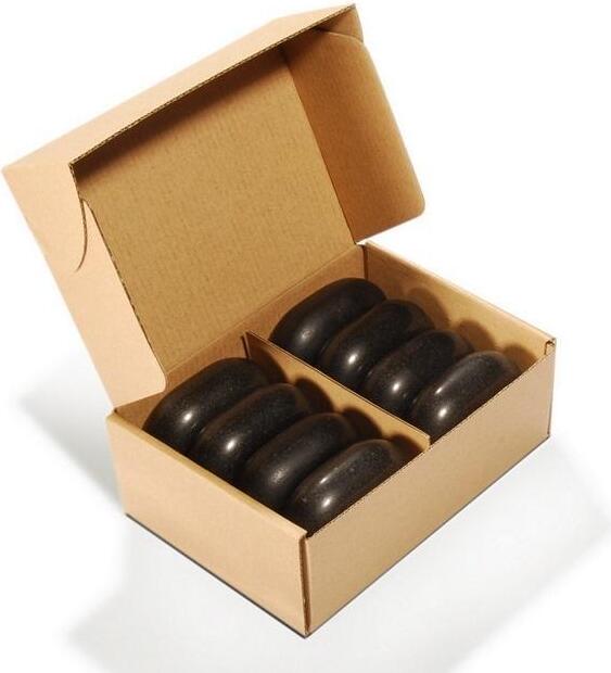 Master Massage Groß Ovular Basalt Hot Stone Massagesteine (X)