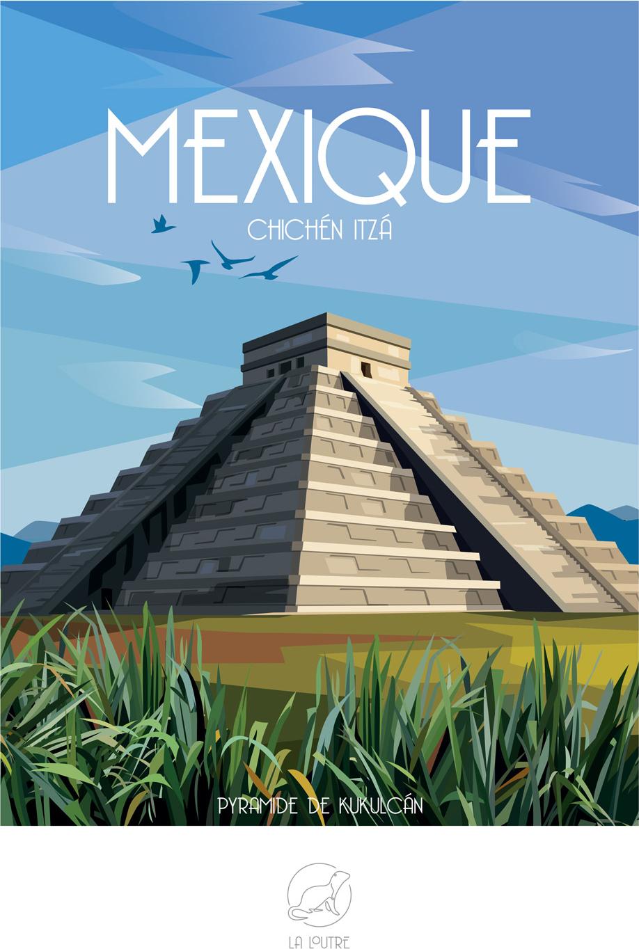 La Loutre puzzels La Loutre Puzzle Mexiko Chichén Itza - 1000 Teile Puzzle 33962