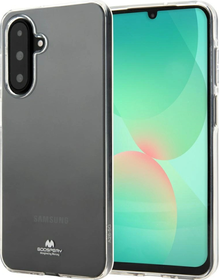 Mercury Jelly Clear Case Samsung Galaxy A26 klar