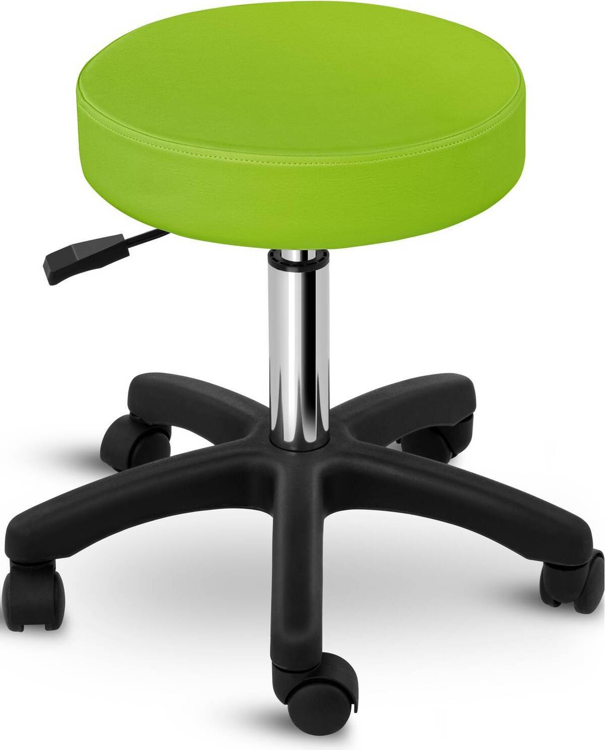 Expondo physa Rollhocker - 450 - 580 mm - 150 kg - Grün PHYSA AVERSA GREEN
