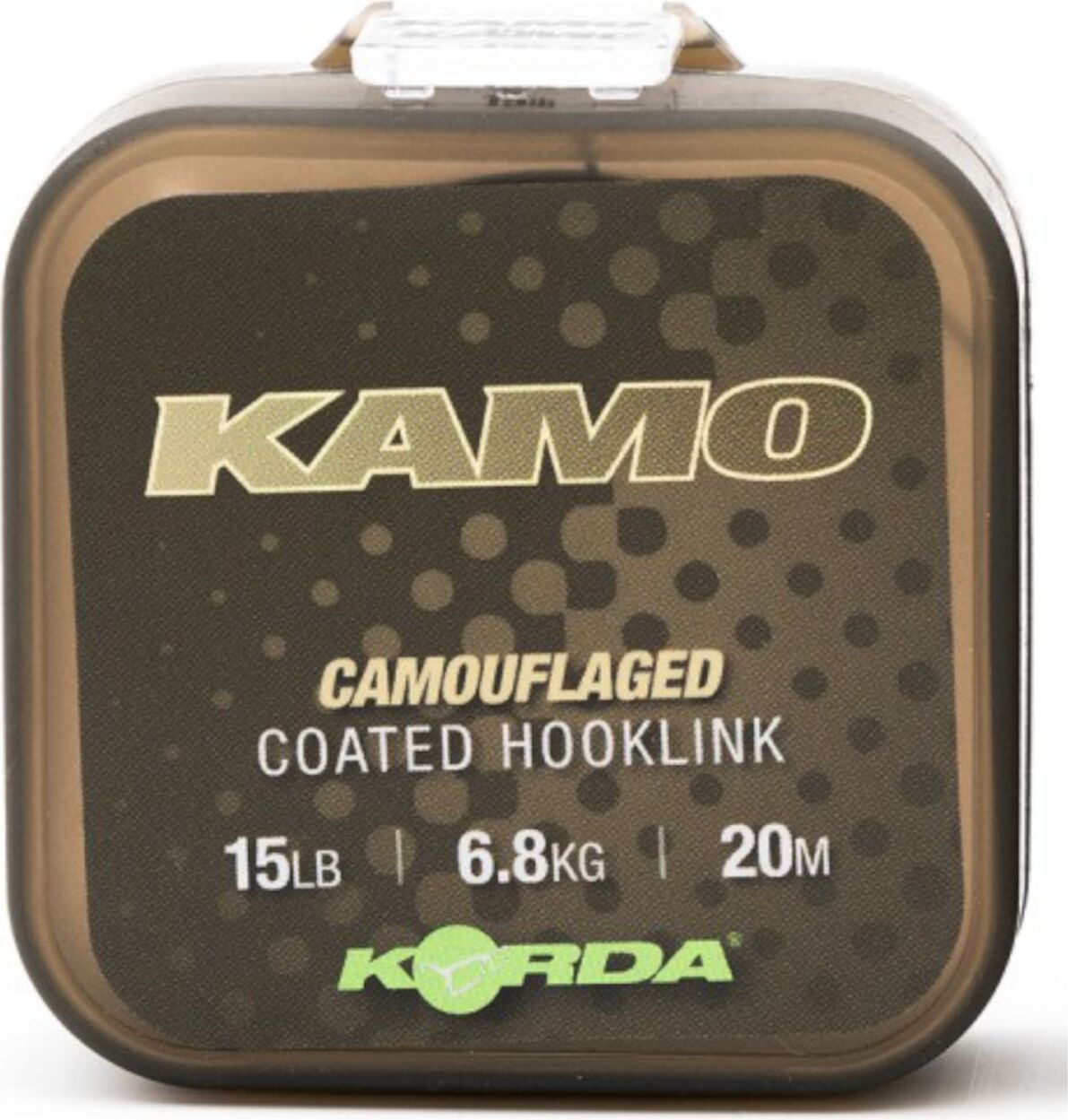 Korda Kamo coated Hooklink 20m 15 lb KKB15