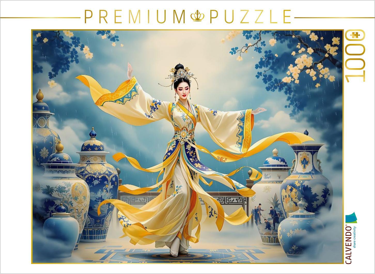 CALVENDO Puzzle Sonnentanz | 1000 Teile Lege-Größe 64x48cm Foto-Puzzle für glückliche Stunden