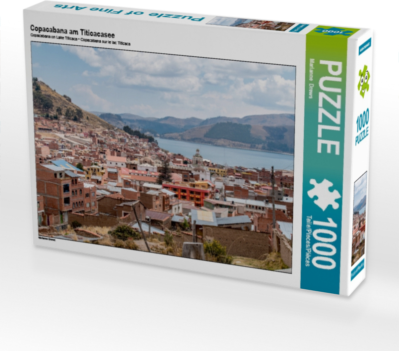 Calvendo Copacabana am Titicacasee 1000 Teile Puzzle quer 640x480mm, Drews Marianne; 7443587