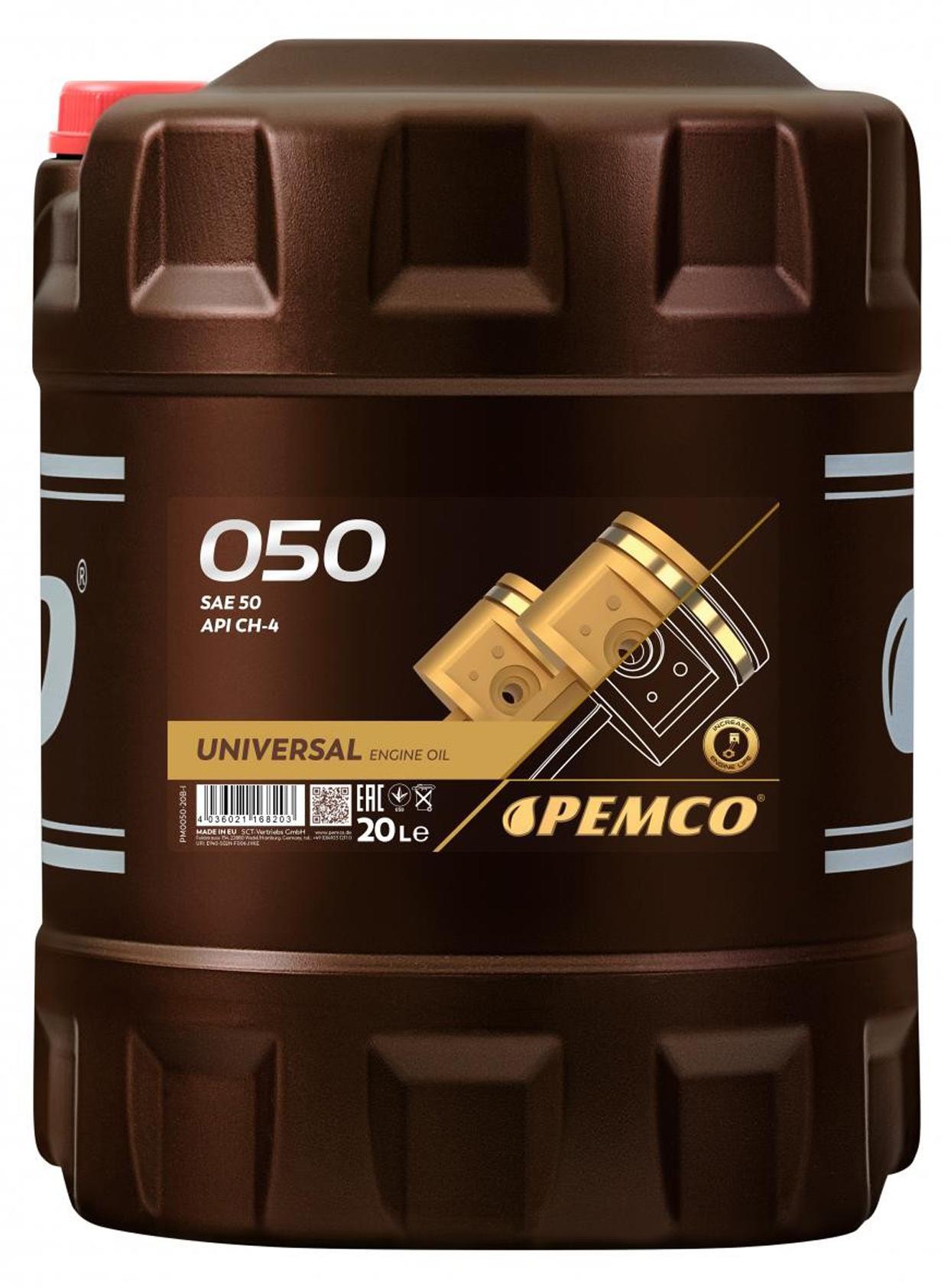 PEMCO iDRIVE Special iDRIVE 050 für SAE 50 20 Liter Motoröl Motorenöl Öl PM0050-20