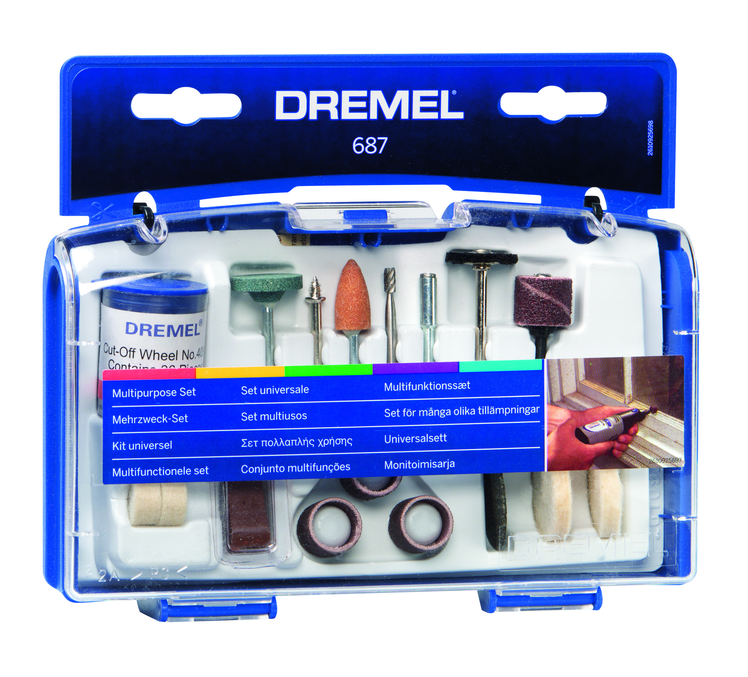Dremel Mehrzweck-Set 2 615 068 7JA