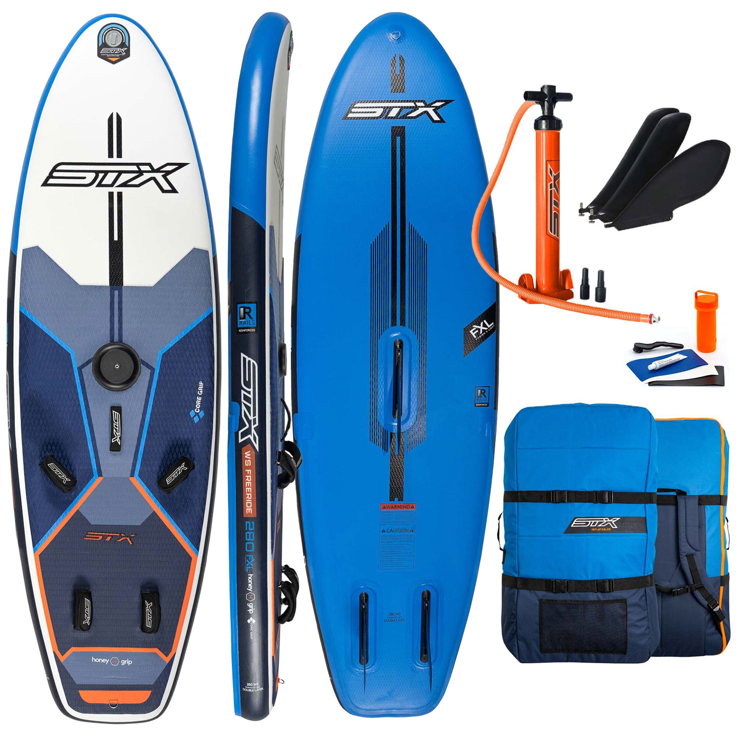 Windsup Pumped Board Stx 280 Ws Freeride