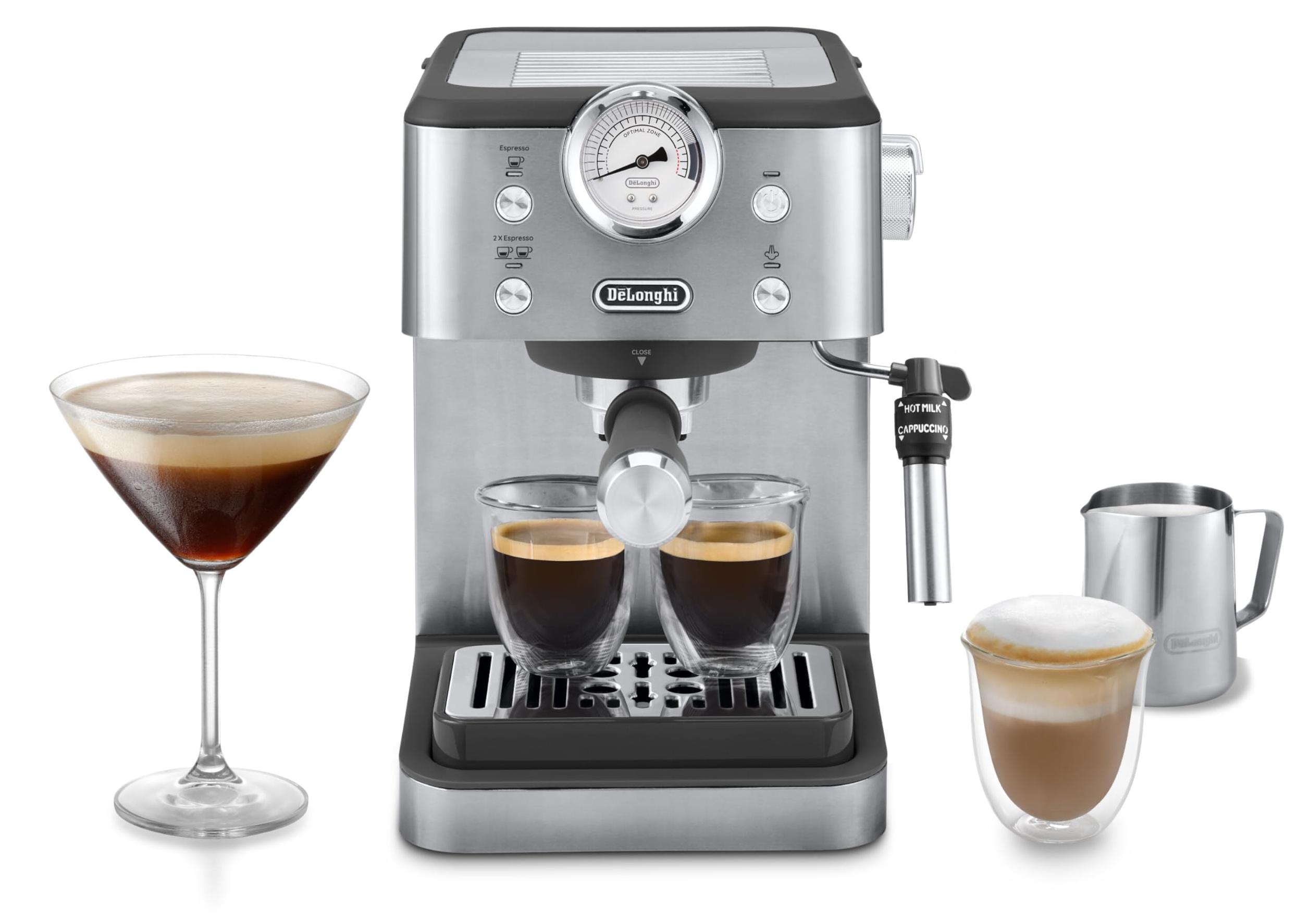 De'Longhi Siebträgermaschine Classic EM450.M, Espressomaschine mit professionell GSHB_mediasaturn_8004399032699