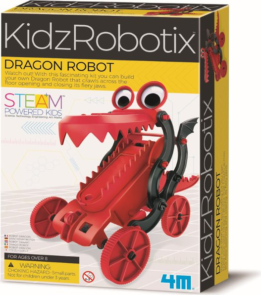 4M Roboterbausatz - Dragon Robot, Kidz Robotix 5603381