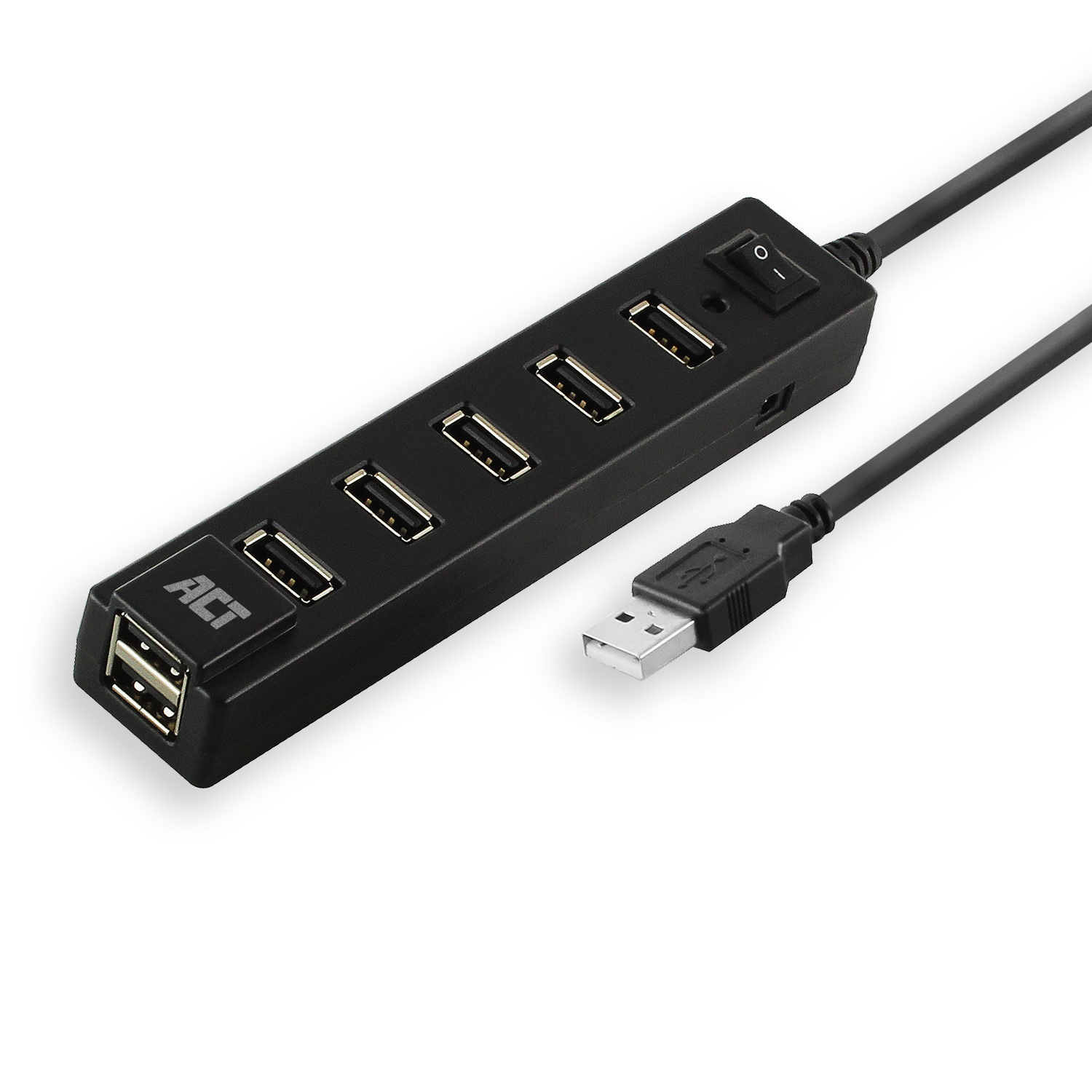 ACT USB Hub 7 portov s vypínačom AC6215