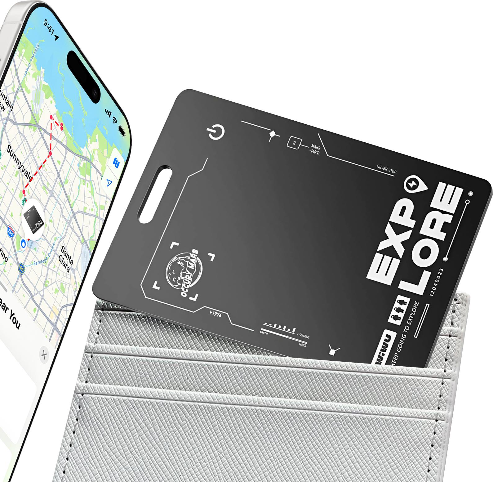 WiWU - iTag Card WT-03 Ortungsgerät mit Apple Find My .