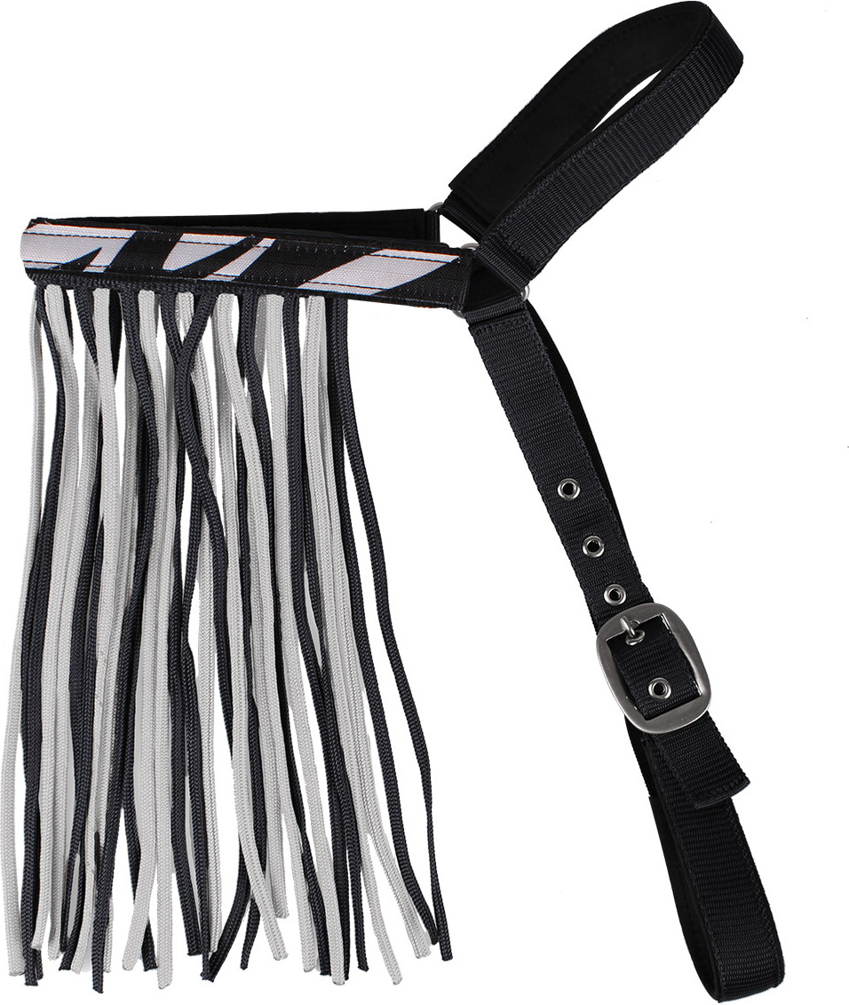 QHP Fliegenfransen extra, Größe:VB, Farbe:zebra 5035 ZE 4