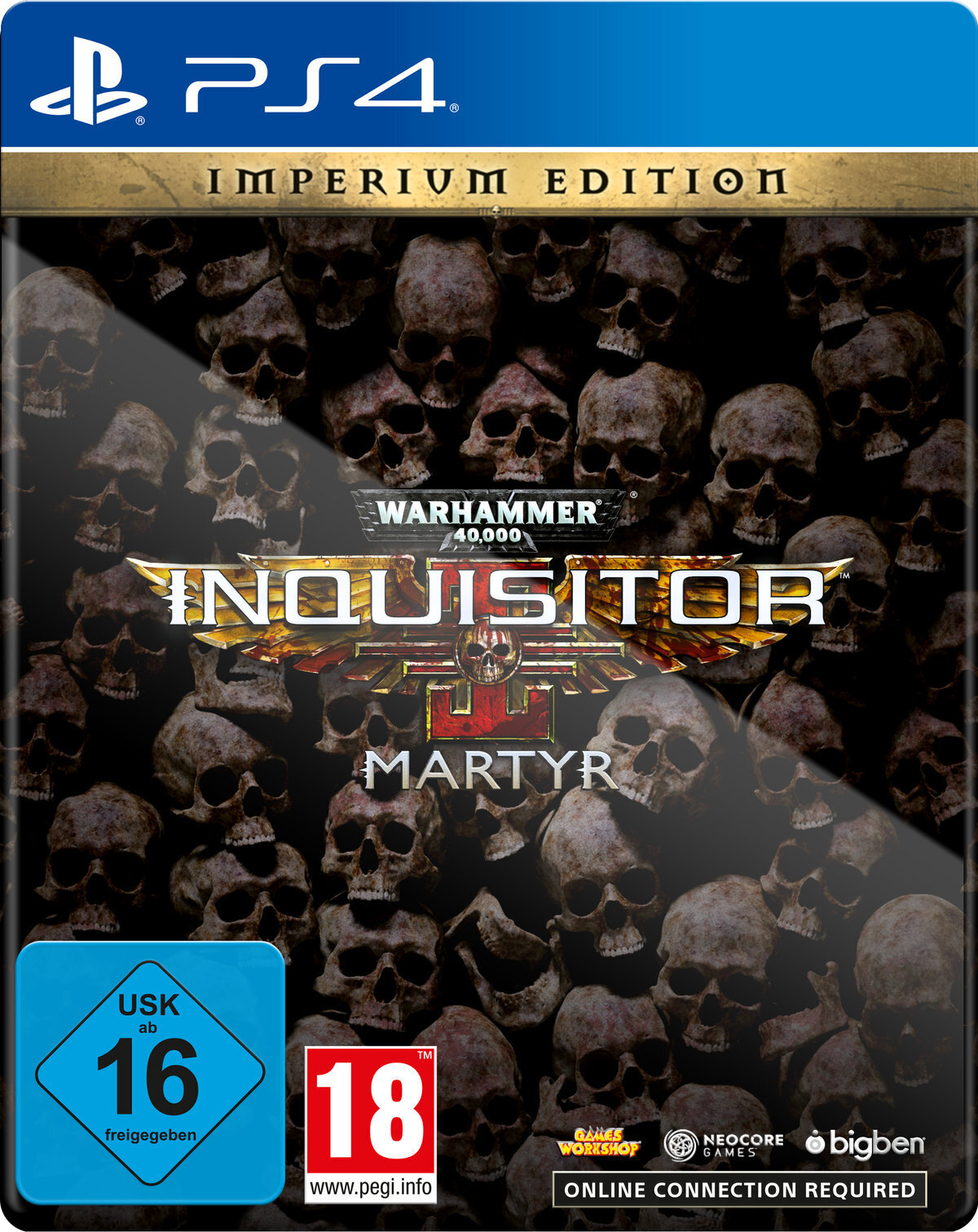 Big Ben Warhammer Inquisitor Martyr PS4 Playstation 4 40.000 Imperium Edition