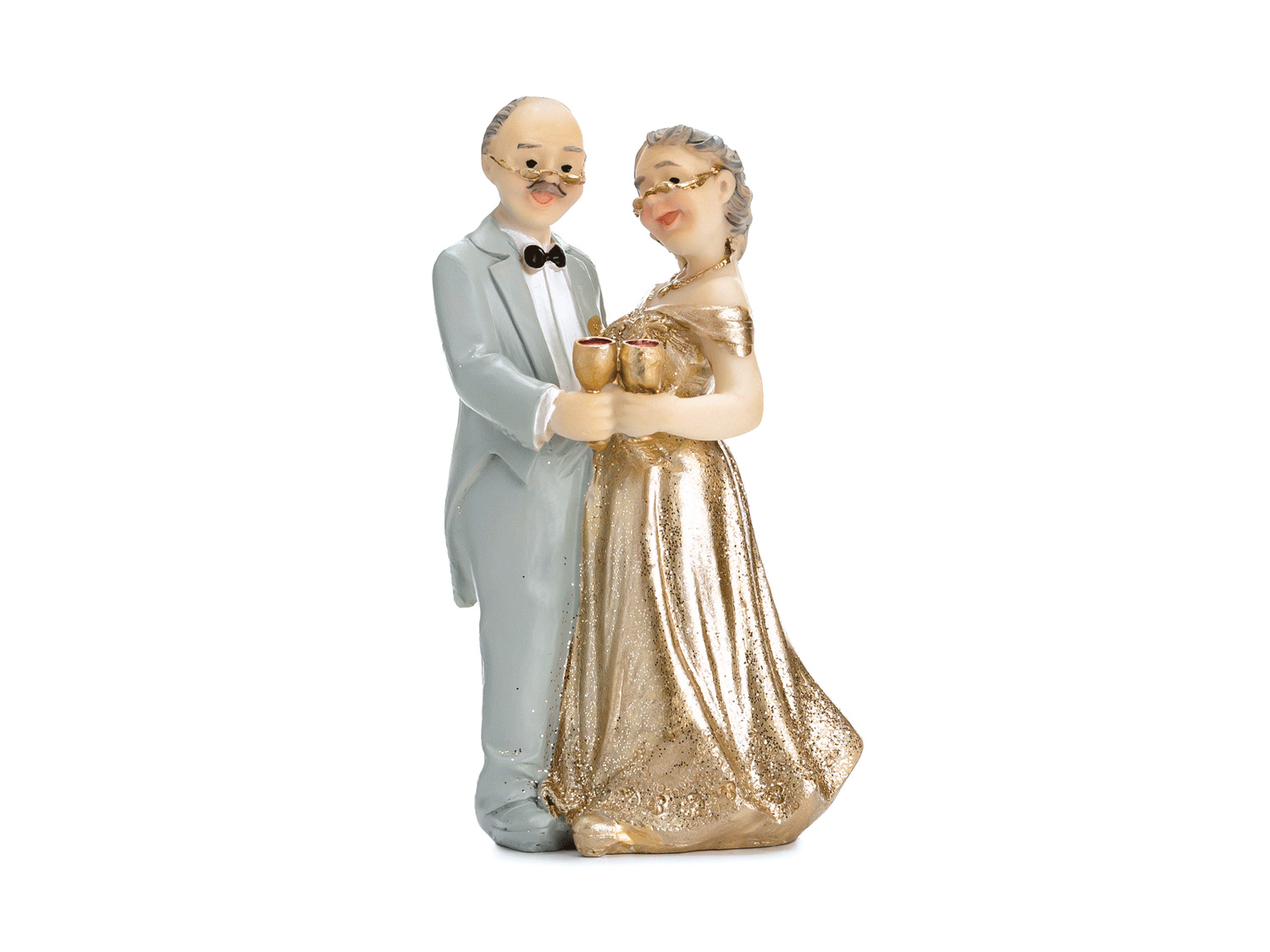 Details about   Brautpaar zur Goldenen Hochzeit Goldhochzeit Figur Cake Topper Tortenfigur
