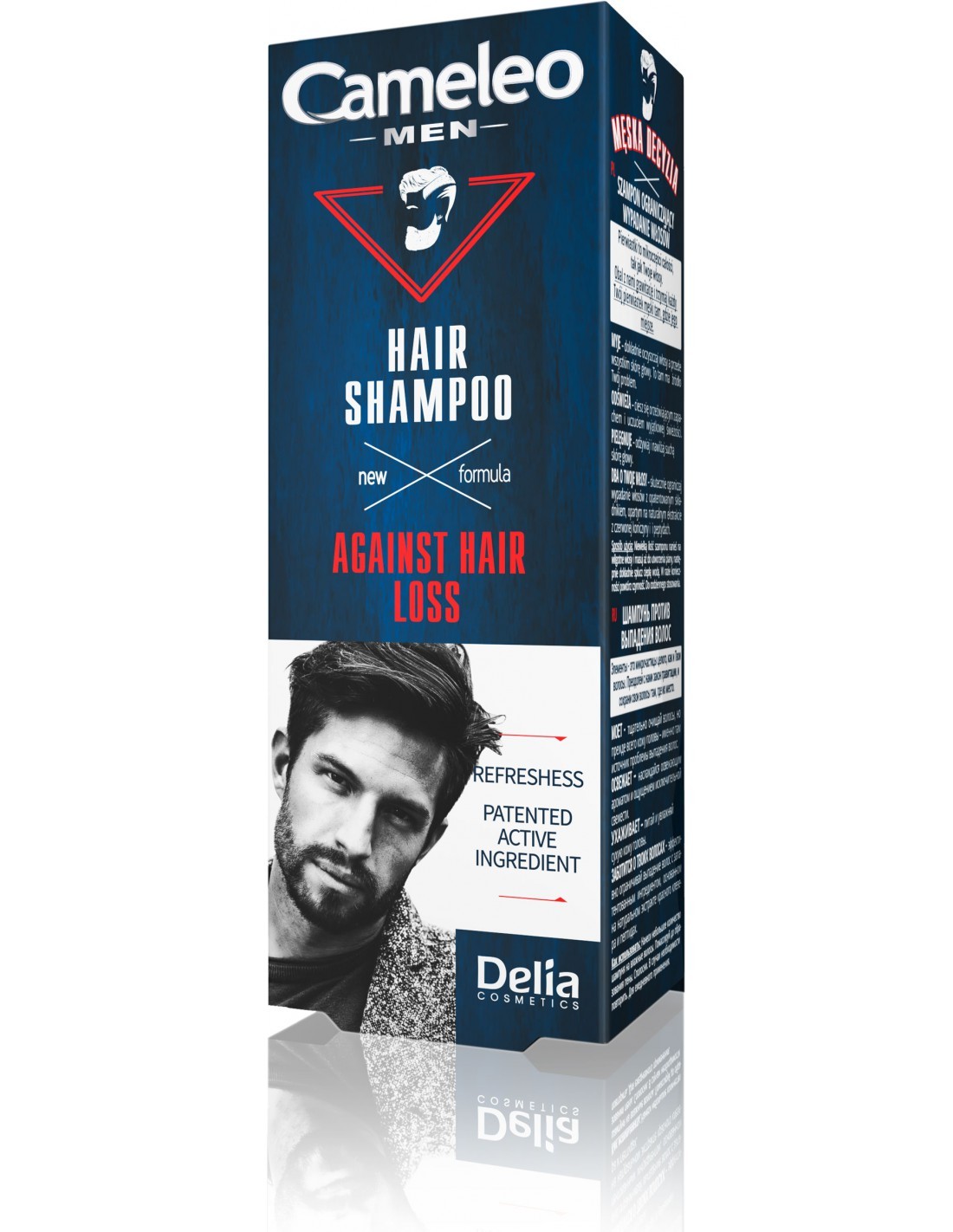 Delia Cosmetics Cameleo Men Shampoo fr Mnner zur Reduzierung von Haarausfall 150ml 5,99