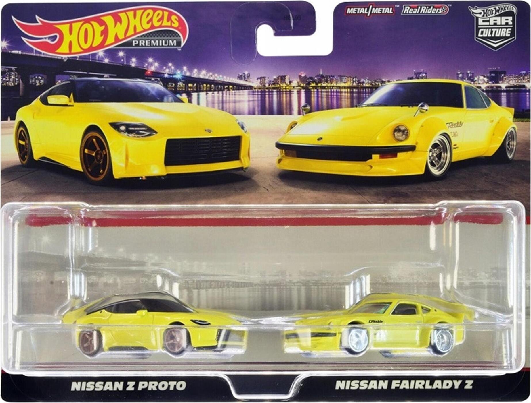 Hot Wheels - Autokultur Zestaw 2 autek: Nissan Z Proto +