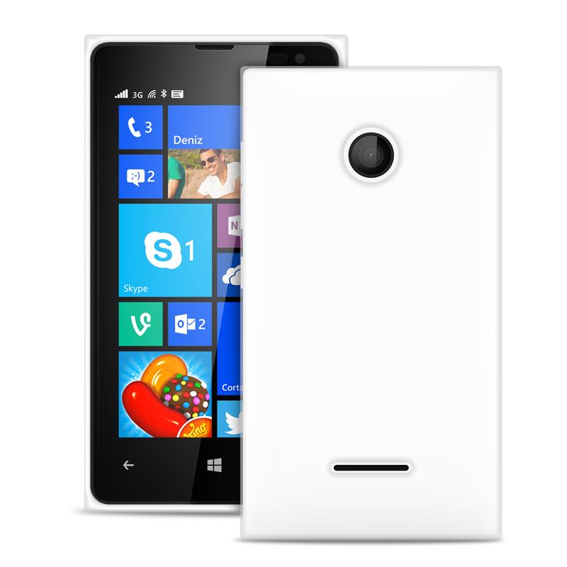 PURO Ultra Slim "0,3" kryt - puzdro pre Microsoft Lumia 435 (polopriehľadné)