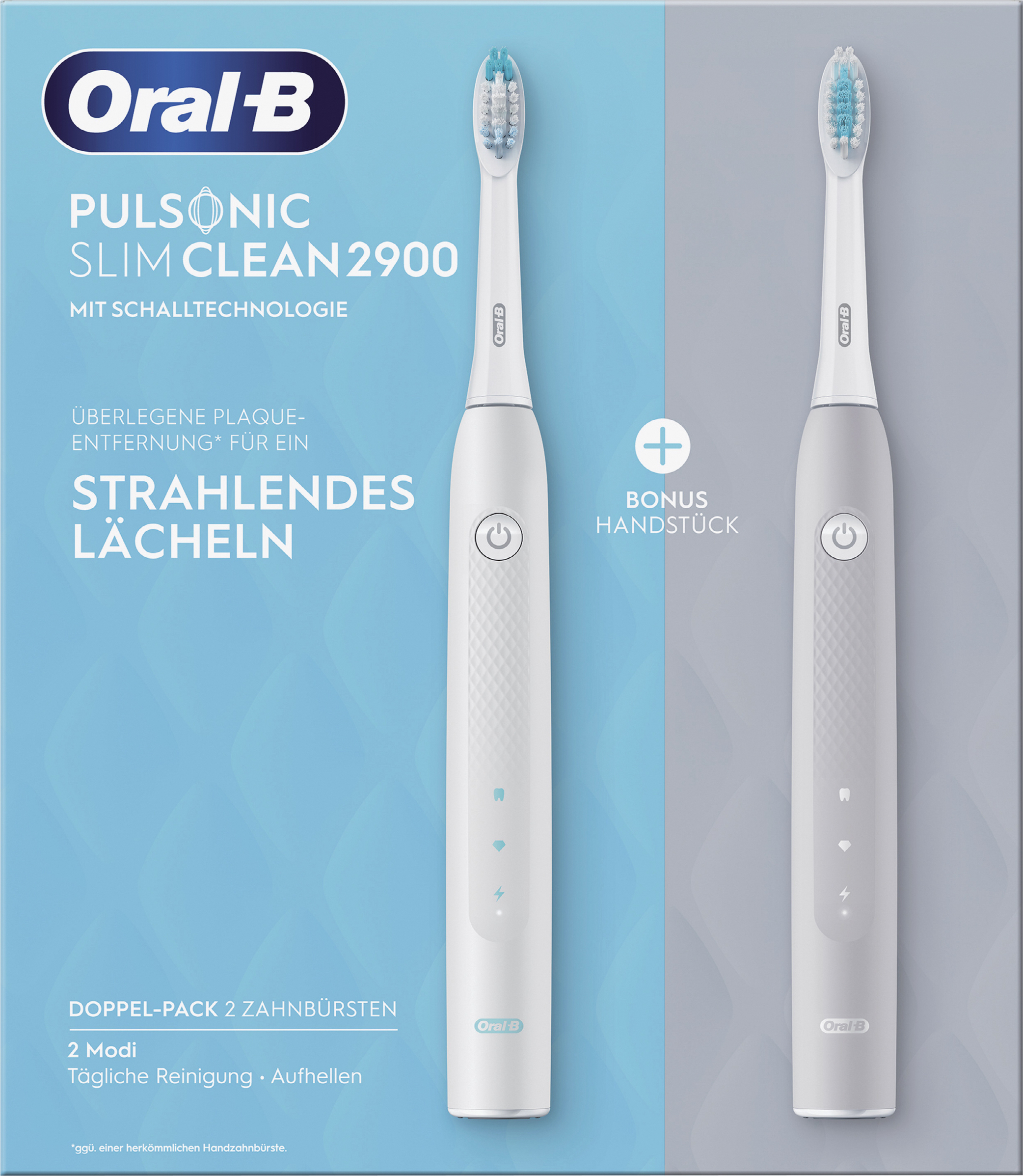 Oral-B Pulsonic SLIM Clean 2900 mit 2.Handstück