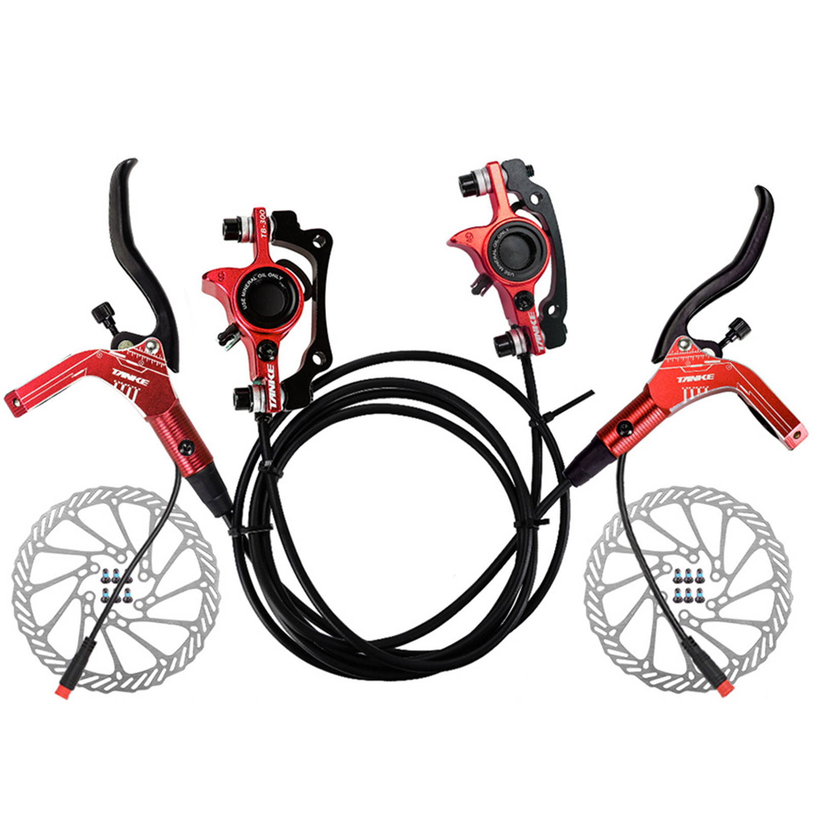 4x Fahrrad Bremsbeläge für Tektro Shimano Scheibenbremse Disc