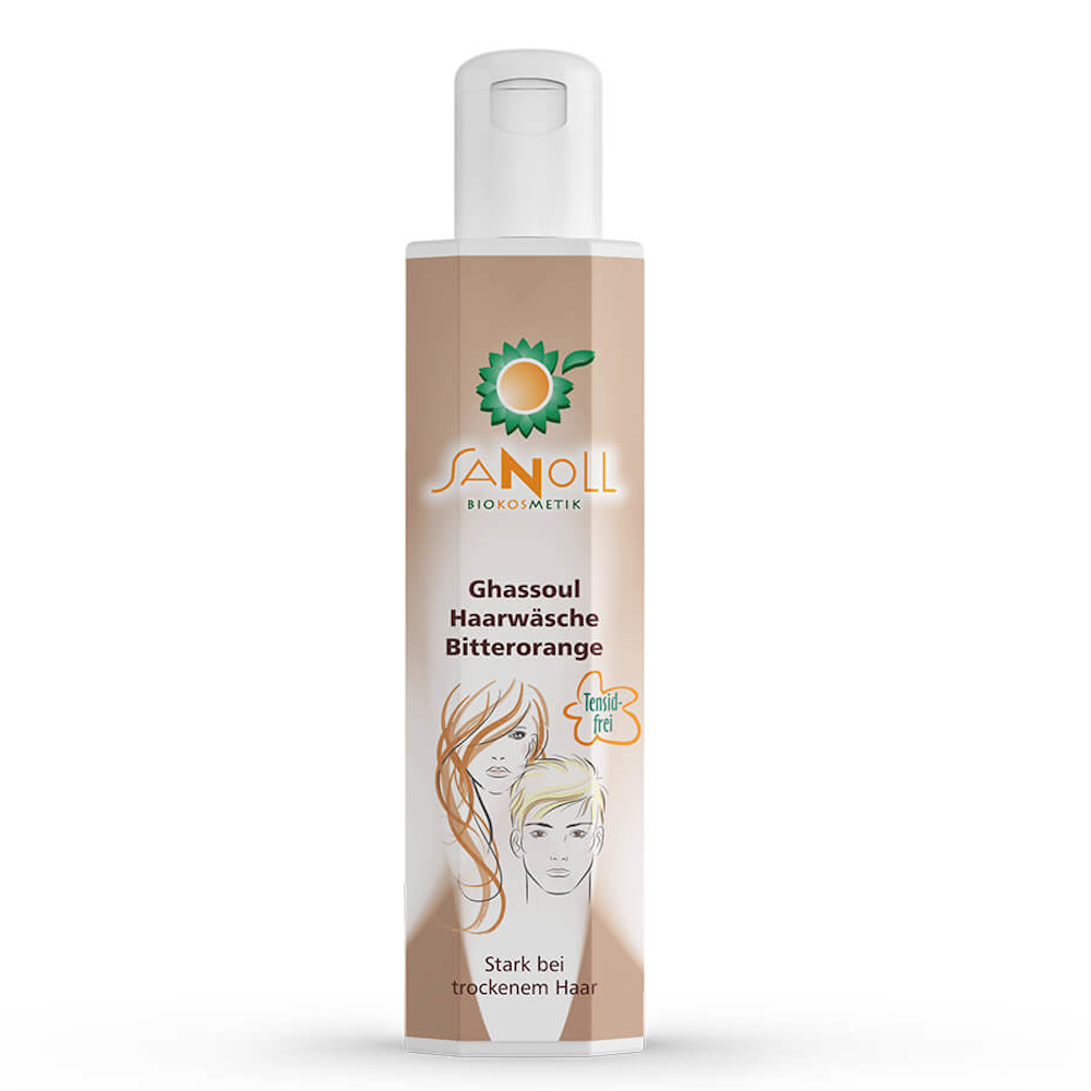 Sanoll Ghassoul - Haarwäsche Bitterorange 200ml