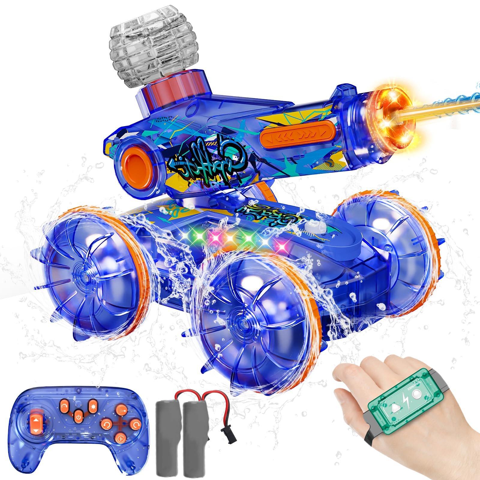 PENGBU RC 3 IN 1 Amphibienfahrzeug Ferngesteuert Wasserdicht Ferngesteuertes Auto