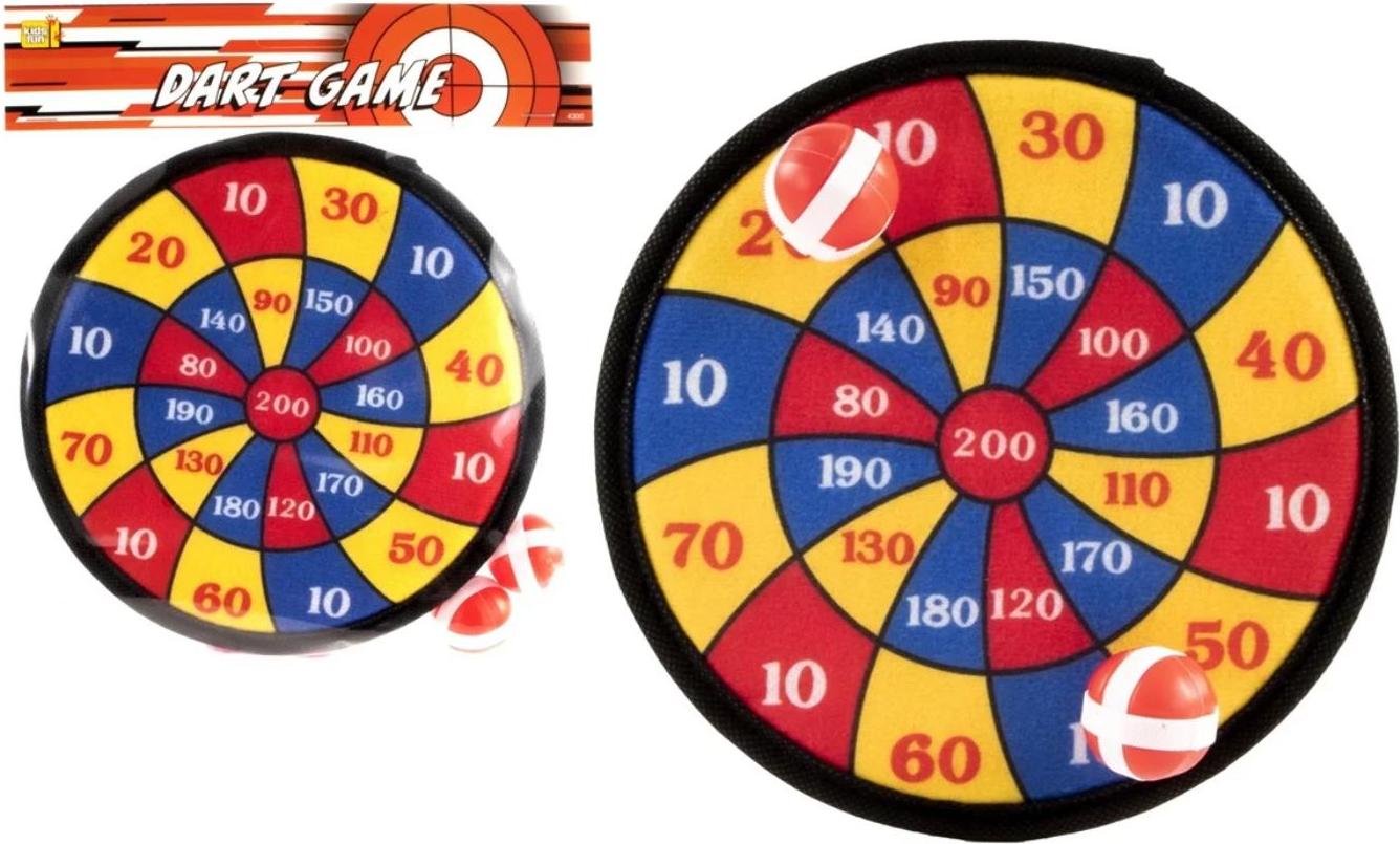 RAPPA Klettzielscheibe 20 cm + 2 Bälle