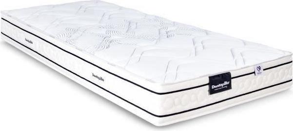Matratze Dunlopillo Romarin 140x190 cm, 20 cm Höhe, Taschenfederkern, 5 Zonen, Ausgewogene Stützung, Hergestellt in Frankreich DUN3701660008852
