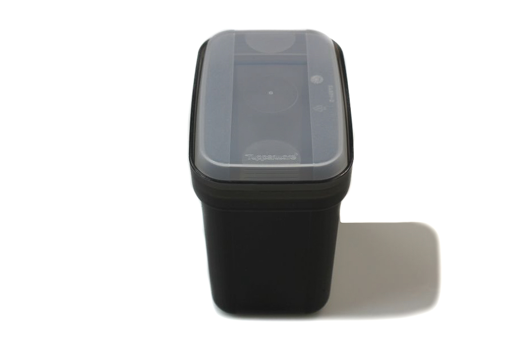 TUPPERWARE Swing Box 450 ml schwarz Vorratshaltung Vorrat Behälter Dose