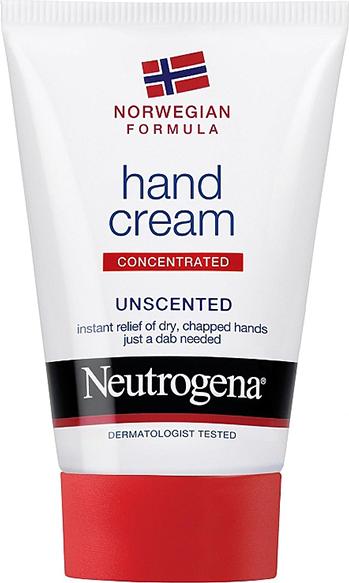 Handcreme, Neutrogena, Konzentriert, Handcreme, schnelle Heilung für raue und rissige Haut, parfümfrei, 50ml