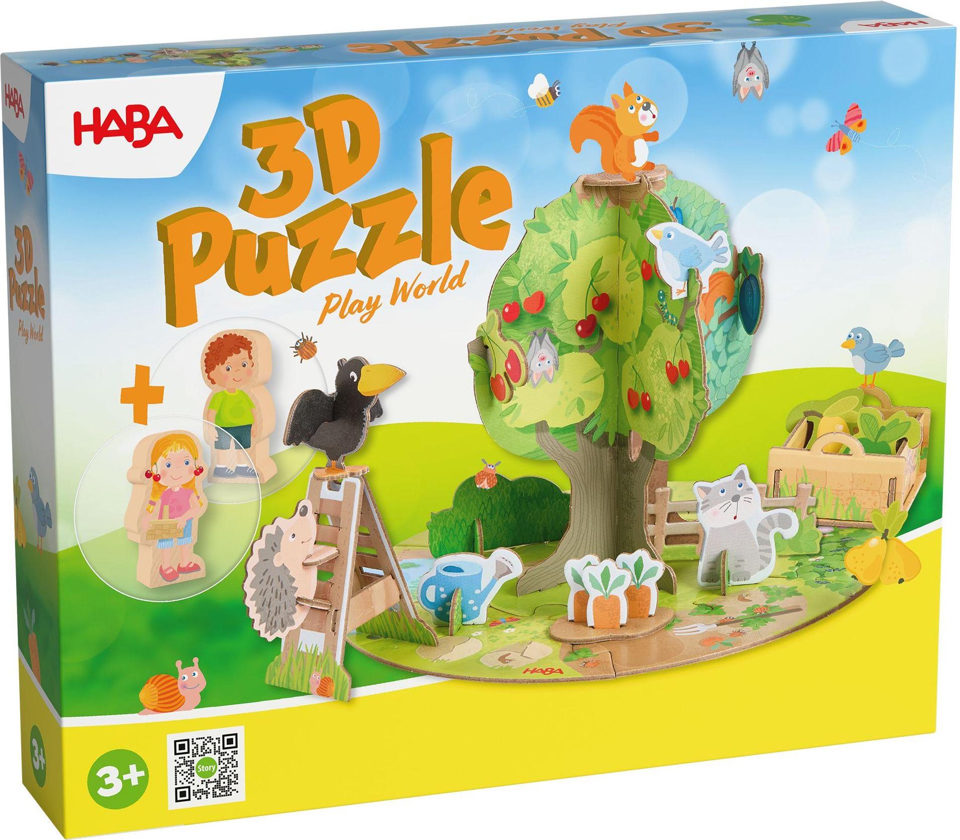 HABA 3D-Puzzle-Spielwelt Obstgarten 1307178001
