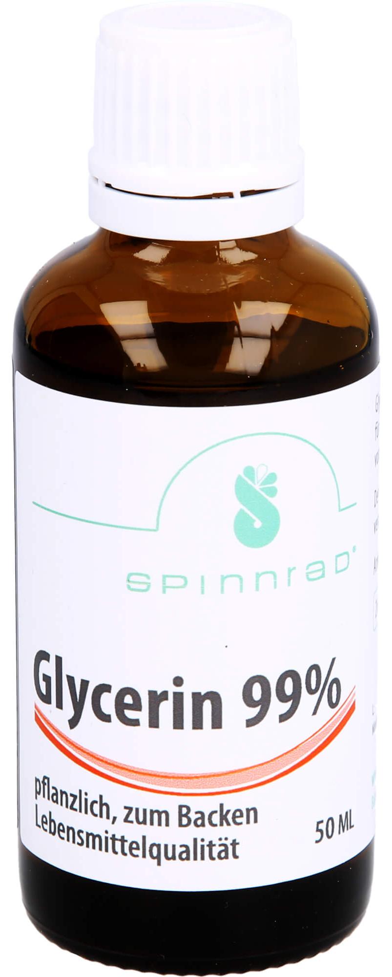 SPINNRAD GMBH SPINNRAD Glycerin 99 % pflanzlich zum Backen, 50 ml Lösung 10739226
