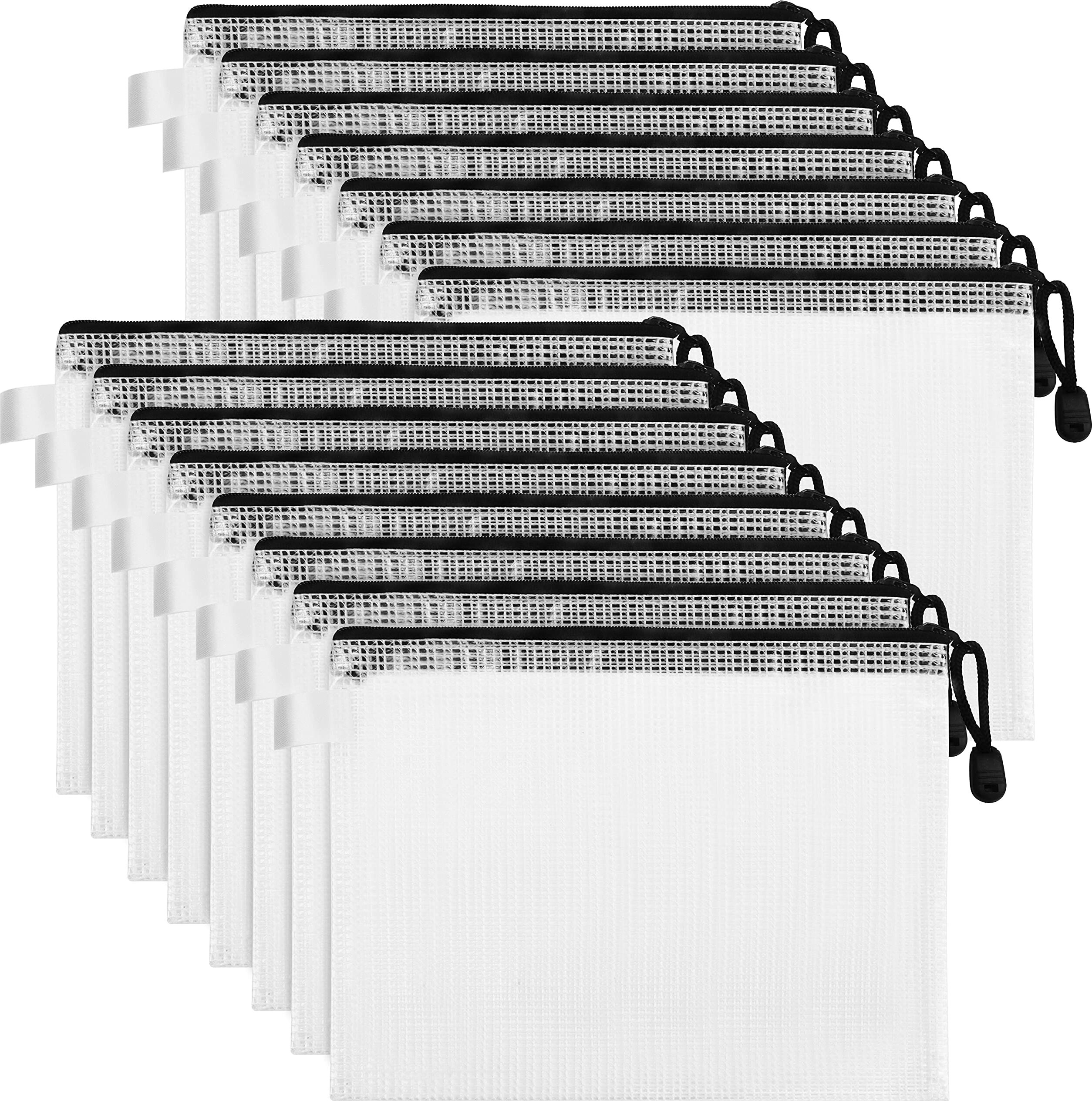 LIDOUK Transparentes Federmäppchen Aus PVC – Wasserdicht, Mit Reißverschluss, Für Stifte & Kosmetik