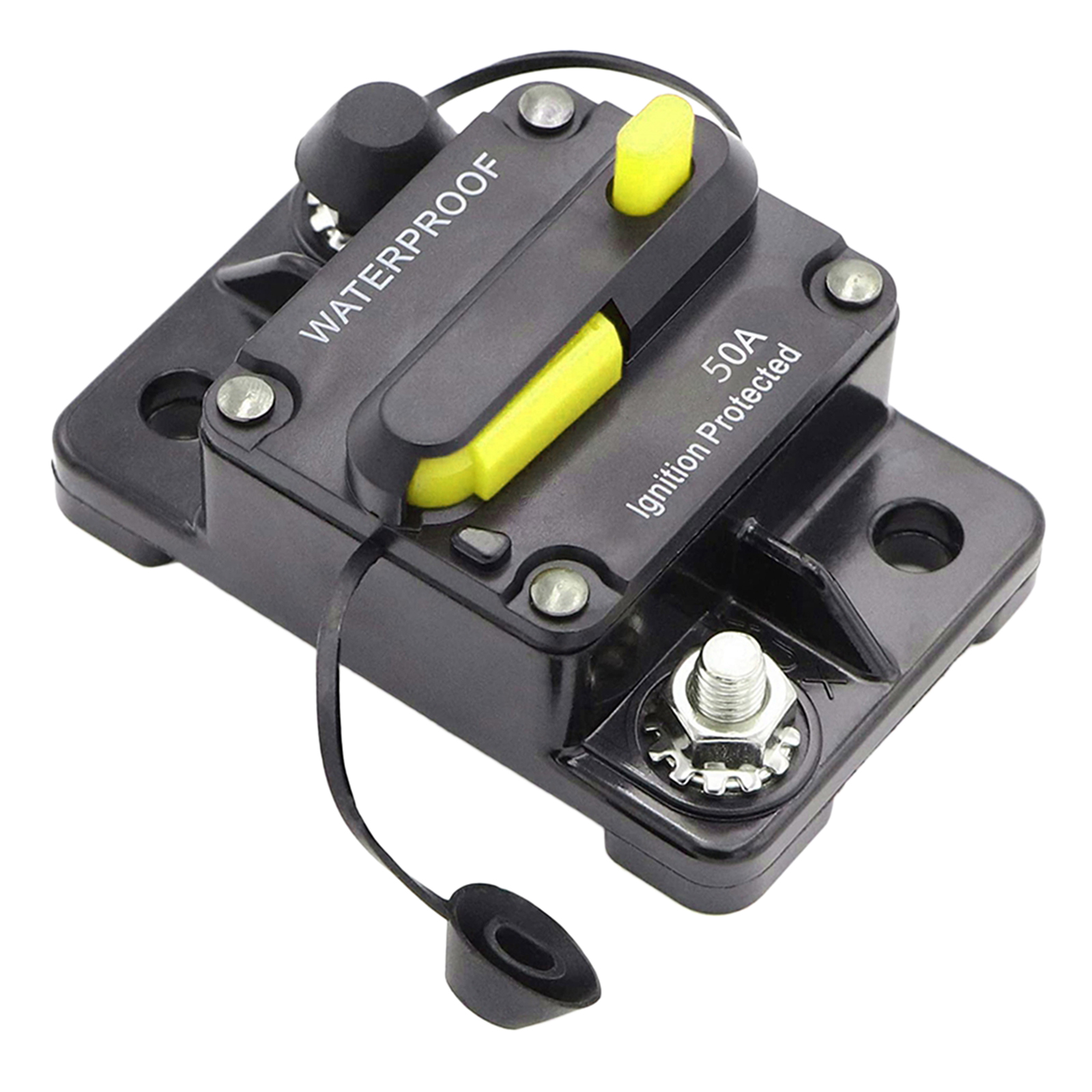 30-100A Automatische Leistungsschalter Sicherungshalter für Audio Schalter Rot 