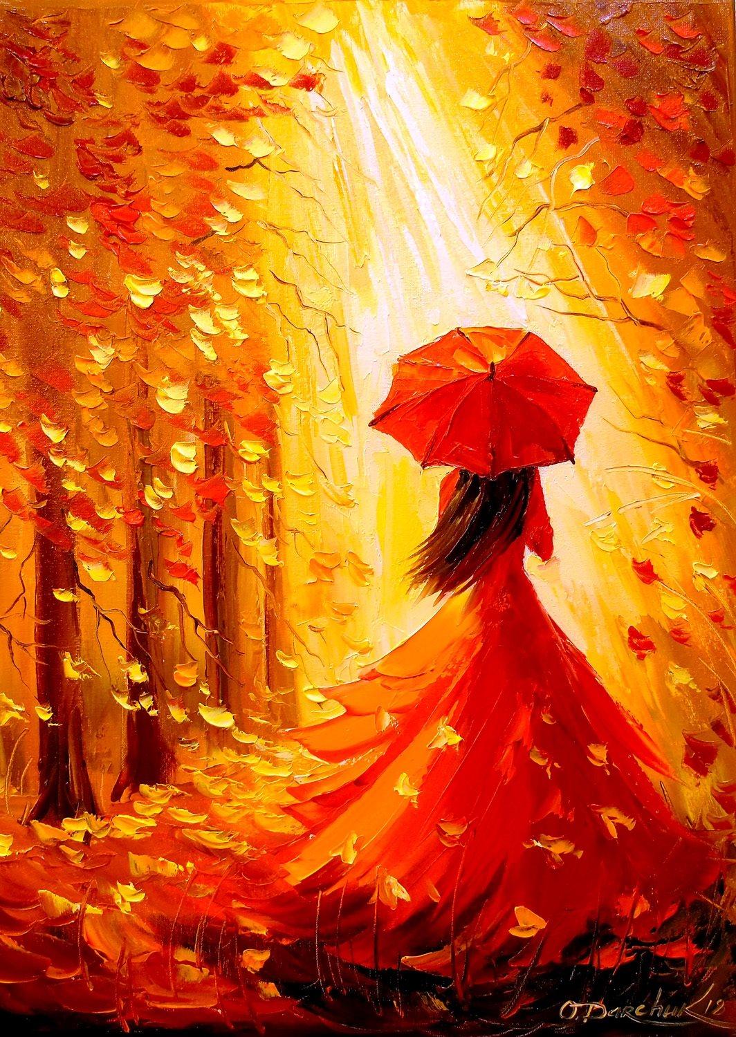 ENJOY Puzzle Herbstdame 1000 Teile 01802