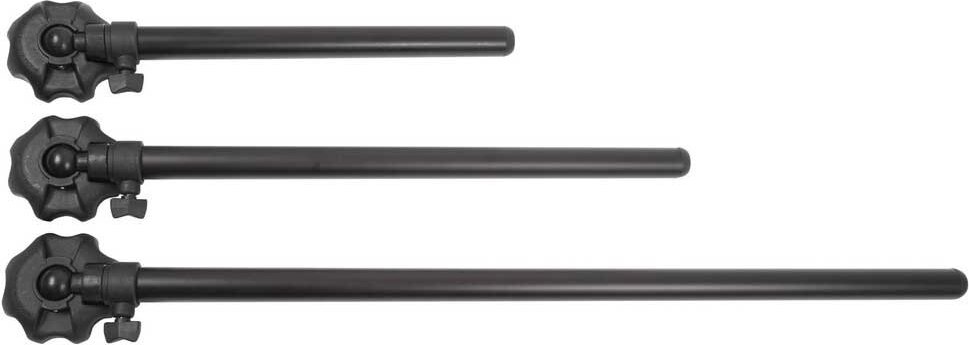 Preston Innovations Absoulte Telescopic Beine Schwarz 450 mm Schwarz 450 mm ABST/24