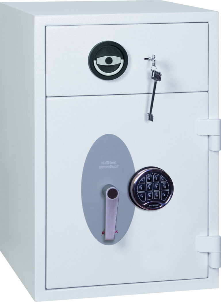 Phoenix Diamond Deposit HS1090ED Größe 1 Hochsicherheit Euro Grade 1 Deposit Safe mit elektronischem Schloss PSHS1090ED