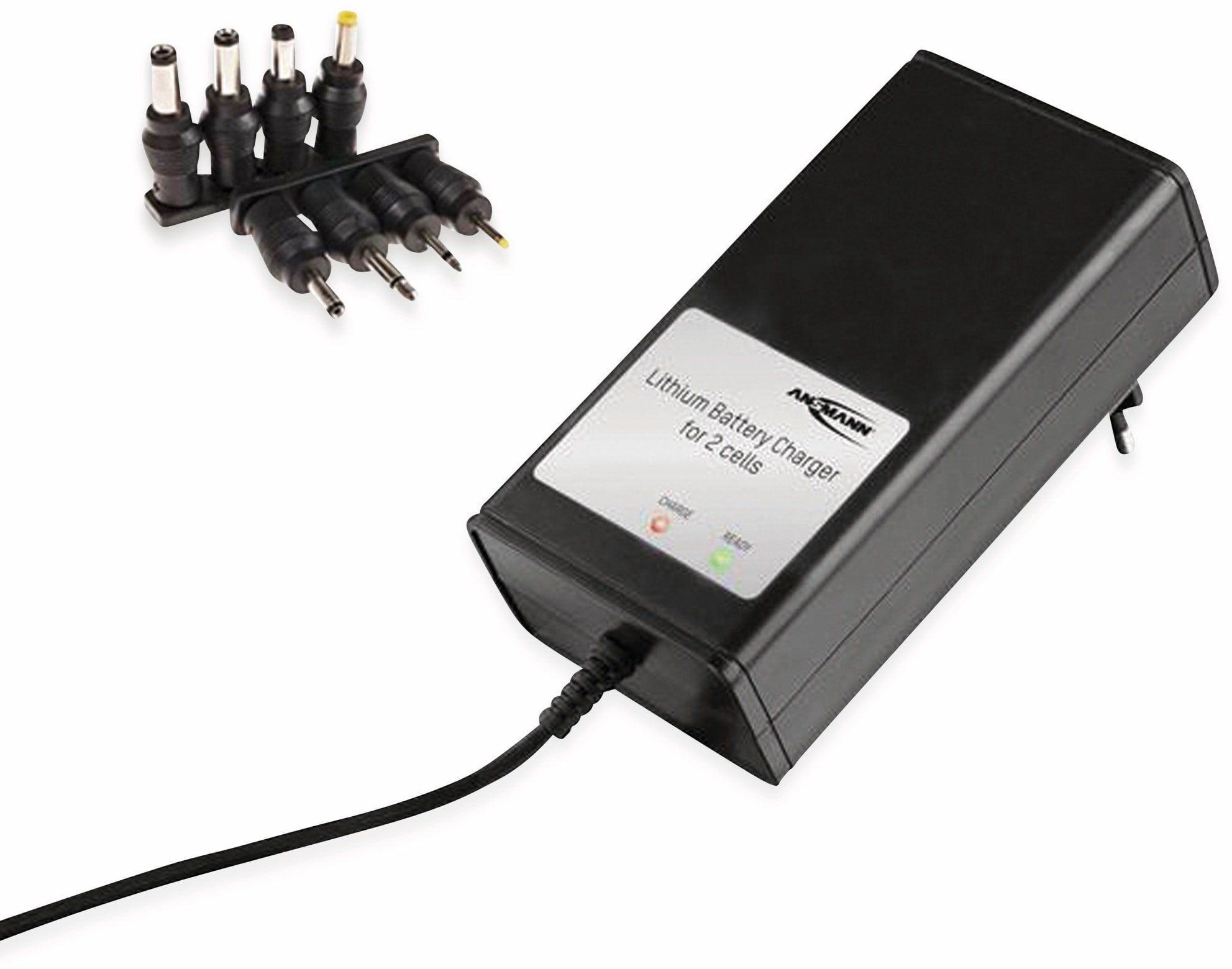 ANSMANN Steckerladegerät 2-zellig, für Li-Ion Akku, 7,4 V- 2000-0001-02