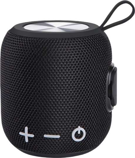 INF Bluetooth-Lautsprecher mit Speicherkartensteckplatz Schwarz 378654