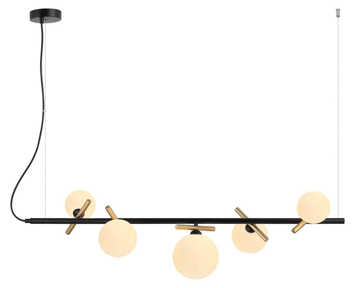 REVERSO PND-5622-5-BK-W Italux Hängelampe