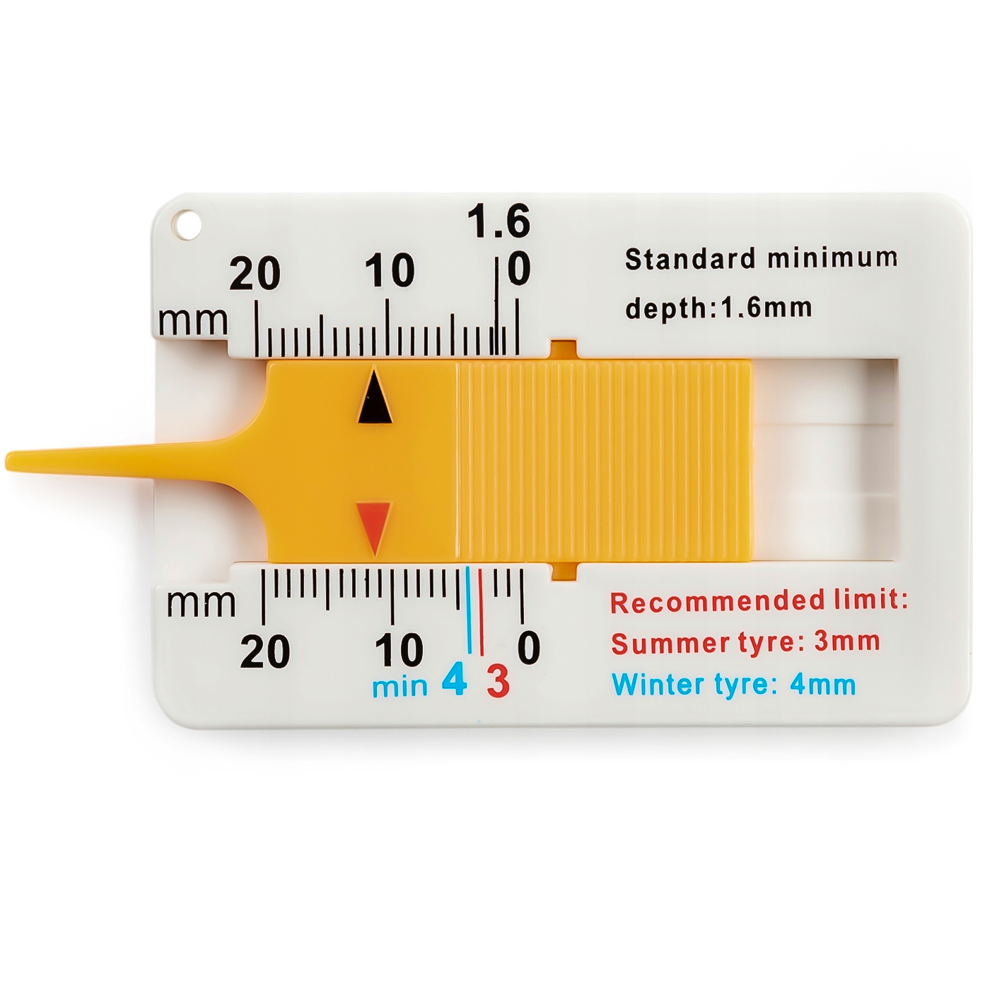 AWParts Testermessung Profiltiefenmessung Reifenverschleissanzeige