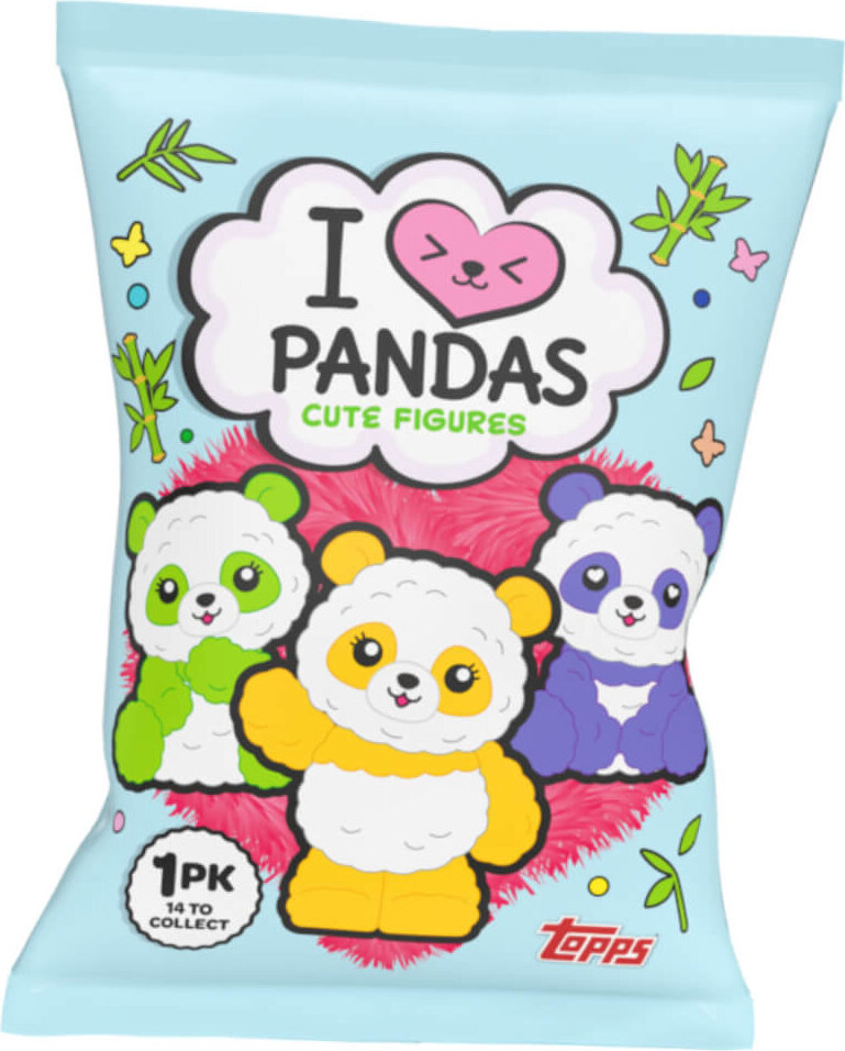 Panini Pandas Figur - I Love Pandas - Sammelfigur - 1 Tüte
