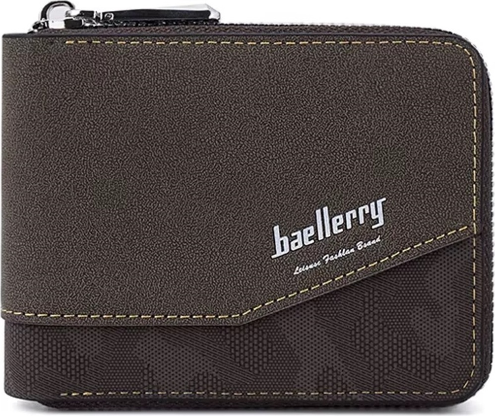 Herren Geldbörse Baellerry Zayne - Elegante Braun PolyurethanGeldbörse KP36211