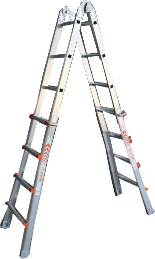 ASC Teleskopleiter WAKÜ 4x6 Sprossen 84000406