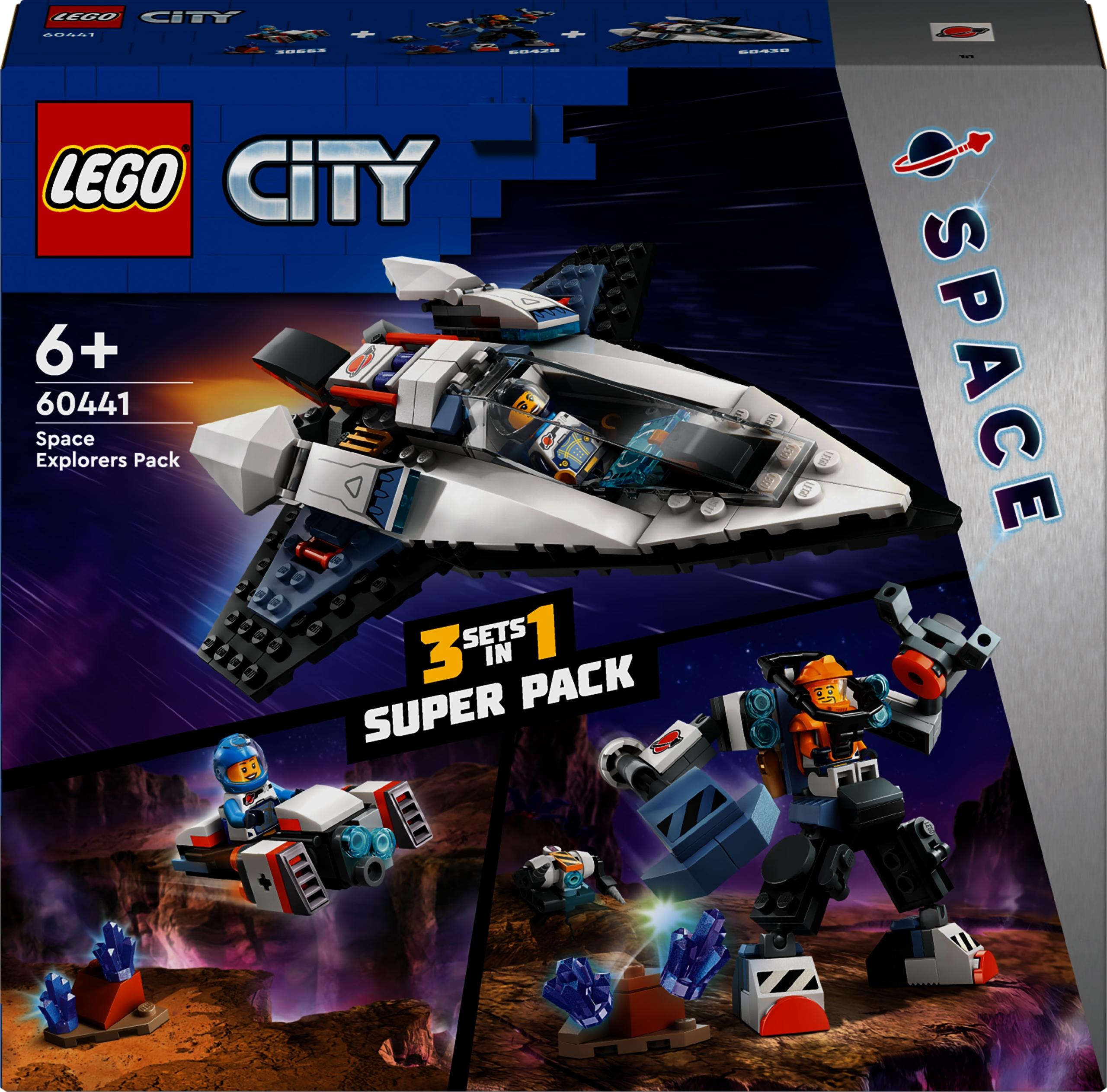 LEGO City Balíček prieskumníkov vesmíru, Stavebnica, 6 rok / roky, Plast, 426 kusov, 564 g